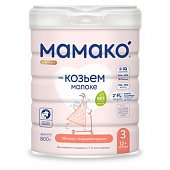 Мамако 3 Premium молочко с бифидобактериями на козьем молоке, 800г, Industrias Lacteas Asturianas, S.A.