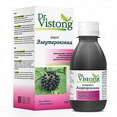 Dr Vistong (Др Вистонг) сироп элеутерокка без сахара, флакон 150мл, Вис ООО